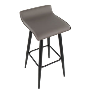 Ale - Contemporary Fixed Height Bar Stool (Set of 2)