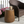 MGO Outdoor Indoor Side Table - Tree Stump Style