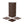 Interlocking Deck Waterproof Outdoor Patio Tiles (Set of 44) - Brown