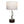 Nightstand Desk Lamp With Twisted Base - White