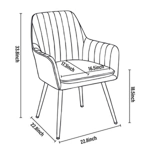 Modern Mid Back Dining Chairs