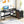 L-Shaped Computer Desk With Drawers And Shelves, Workstation For Home Office