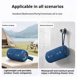 KP-858 Best-selling Wireless Bluetooth Speaker Featuring A Modular Dual-unit Design Portable Handle High Power Output And RGB Lighting Ideal For Outdoor Gatherings Factory Stock Available