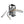 Jet 456620 AHJ-20 Heavy Duty Steel 20 Ton Air and Hydraulic Bottle Jack, Black - TRAPSKI
