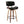 Lombardi - Mid-Century Modern Fixed Height Counter Stool With Swivel With Round Footrest (Set of 2)