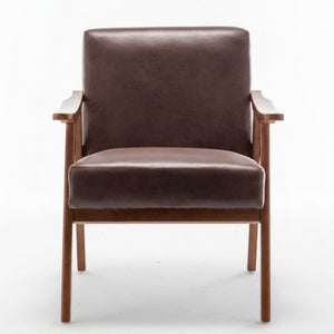 Accent Chair, Classic Mid Century Modern For Extra Seating