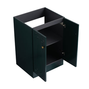 Modern Freestanding Bathroom Vanity With Soft Close Cabinet Doors