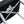 Modern Bar Chair Set Streamlined Backrest Metal Legs 2 Pieces - Black / Silver