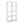ClosetMaid 4583 Bookcase Open Back 8-Cube Storage Organizer, White (2 Pack)