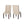 Sophisticated Tufted Dining Chair With High Back Design
