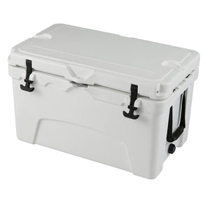 45 Quart Portable Hard Cooler Insulated Ice Chest Keeps Cool for up to 6 Days
