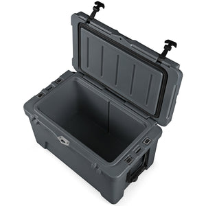 45 Quart Portable Hard Cooler Insulated Ice Chest Keeps Cool for up to 6 Days