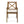 Perla Dining Chair 2-Piece Set with Cream Cushions