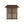 Walnut-Colored Rubber Wood Dining Table with Rattan Accents