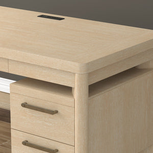 Desk - Tan - Wood