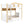 Bunk Bed With House Shaped Guardrails, Storage Shelves, And Trundle