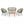 Nusa Outdoor Patio 4-Pcs Chat Set