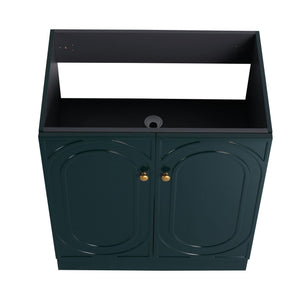 Modern Freestanding Bathroom Vanity With Soft Close Cabinet Doors