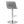 360 Degree Swivel Bar Stools Adjustable Counter Height Bar Chairs With Woven Back & Footrest, Silver Chromed Bar Stools For Kitchen Island (Set of 2) - Gray