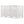 Suncast Outdoor Patio Garden 8 Panel Yard Screen Enclosure Gated Fence, White