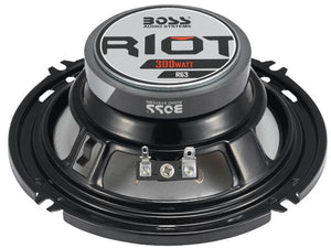 Boss Riot R94 6x9" 500W 4 Way Car and R63 6.5" 300W 3 Way Coaxial Audio Speakers