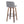 Toriano - Mid Century Modern Fixed Height Barstool Swivel And Round Footrest (Set of 2)