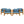 Patio Conversation Set, Outdoor Wood Conversation Seat (Set of 2)