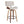 Lombardi - Mid-Century Modern Fixed Height Counter Stool With Swivel With Round Footrest (Set of 2)