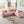 L Shaped Chesterfield Sectional Sofa With Stainless Steel Accents