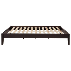 Platform Bed With Tapered Legs