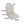 High Back Patio Chair Cushions For Garden (Set of 2)