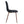 Luxury Simple Chair (Set of 4) Linen Cotton High Resilience Dining Chair With Metal Color Leg - Black / Walnut