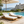Acacia Wood Chaise Lounge with Cushion