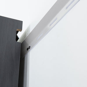 Nova Series - Door Wall Mounted Garage Cabinet, Soft Closing - Dark Gray