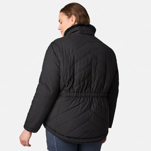 Women's Plus Size Cirrus Quilted Reversible Jacket