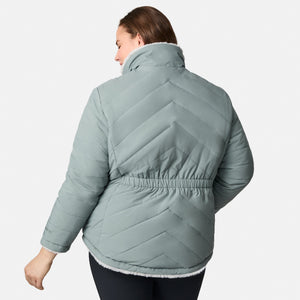 Women's Plus Size Cirrus Quilted Reversible Jacket