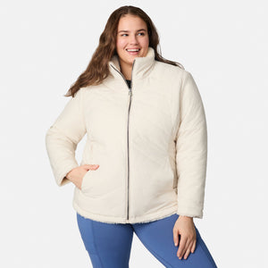Women's Plus Size Cirrus Quilted Reversible Jacket