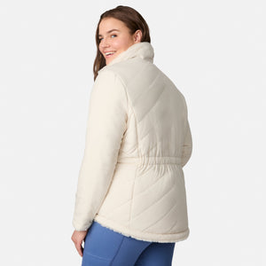 Women's Plus Size Cirrus Quilted Reversible Jacket