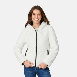 Women's Hooded Cirrus Quilted Reversible Jacket