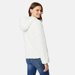 Women's Hooded Cirrus Quilted Reversible Jacket