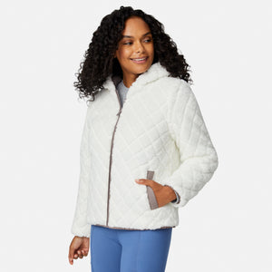 Women's Hooded Cirrus Quilted Reversible Jacket