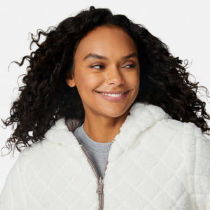 Women's Hooded Cirrus Quilted Reversible Jacket