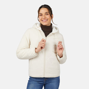 Women's Hooded Cirrus Quilted Reversible Jacket