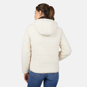 Women's Hooded Cirrus Quilted Reversible Jacket