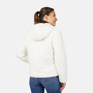 Women's Hooded Cirrus Quilted Reversible Jacket