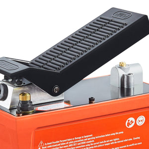 Air Hydraulic Pump with 10,000 PSI Capacity and 1/2 Gal Reservoir