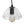 Torus - Triangle Industrial Pendant - Clear