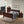 Louis Phillipe - Panel Sleigh Bed