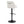 Hannah - Transitional Adjustable Barstool With Swivel With Rounded T Footrest (Set of 2)