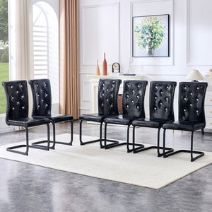 Alligator Skin Upholstered Dining Chairs